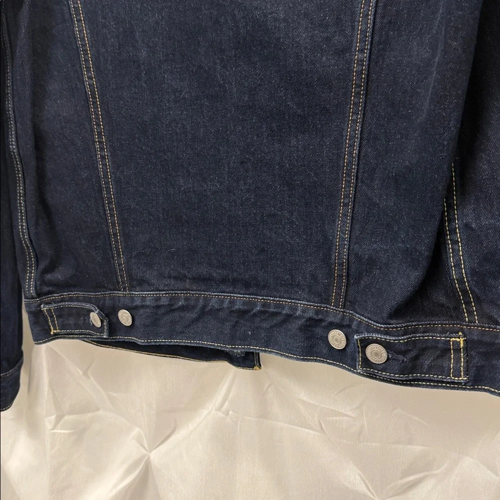 Levi's Dark Blue Denim Jacket - Picture 5 of 10